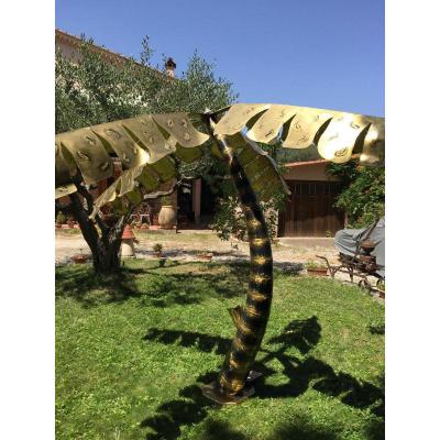 Banana Tree Lighting Solid Brass In The Taste Of Jansen