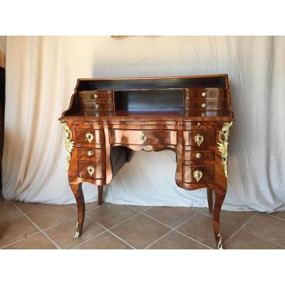 Office Case Rosewood And Rosewood Late 18th Time