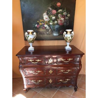 Commel Bordelaise In Mahogany XVIIleme