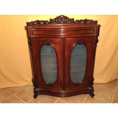 Showcase Argentier Mahogany Napoleon III