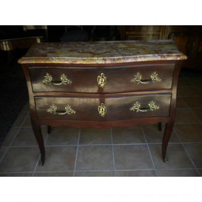 Commode Louis XV Mahogany Jig
