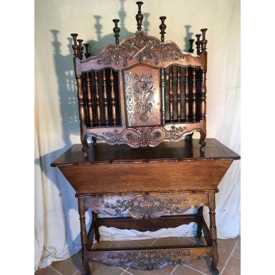 Provençal Panetière Of XVIIIth Walnut