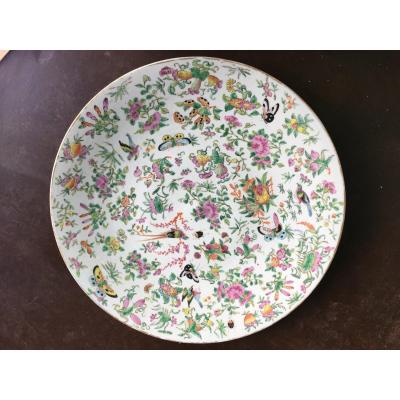 Large Porcelain Dish From China 19th