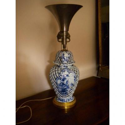 Earthenware Lamp Delf