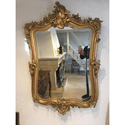 Miroir Rocaille De Style Louis XV