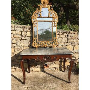 18th Provençal Game Table In Walnut