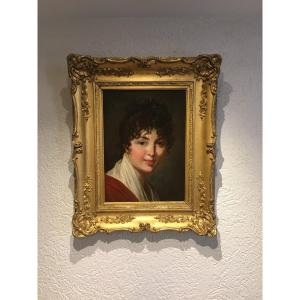 Portrait Of A Young Girl Early 19th
