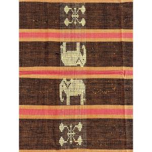 Body Loincloth With Elephant Patterns, Konyak Ethnic Group, Nagaland.