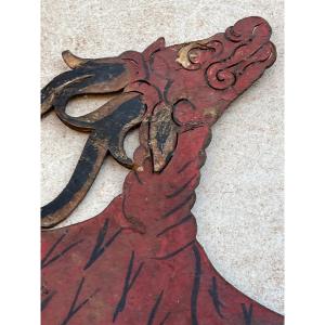 Cut Leather Antelope Puppet, Shadow Theater Bali Indonesia