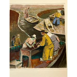 Ten Original Prints Presented By Jean Alazard- By Robert Lotiron, 1946