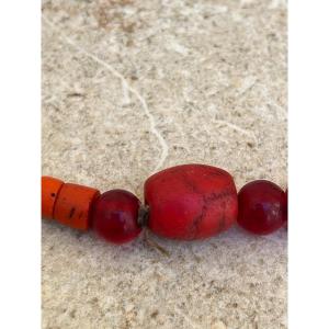 Glass Pate Necklace, Kayah Ethnicity, Kayah Province, Eastern Burma