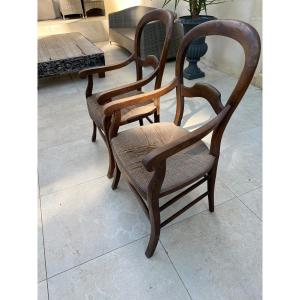 Pair Of Louis Philippe Armchairs