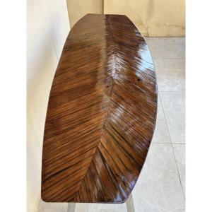 Designer Bamboo Leaf Console 