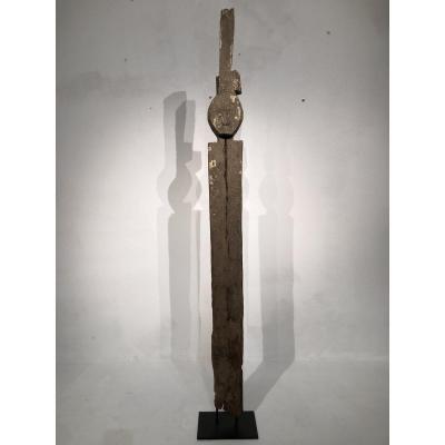 Ethnic Kachin Totem Burma 19 Th Century In Honor Of Warrior Ancestors.