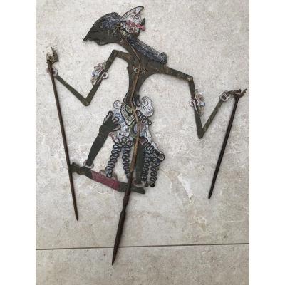 Bali Shadow Theater, Cutout Leather Puppet, Bali Indonesia