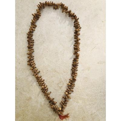 Mala - Buddhist Monk 's Rosary In Bone , Shape Amphora , Shan Province, Burma.
