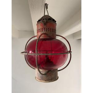 Lantern Storm Boat English Colonial XIXth Century, Rangoon, Burma