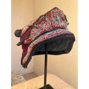 Child's Headdress Hmong Ethnic Group, Shan Province, Burma.