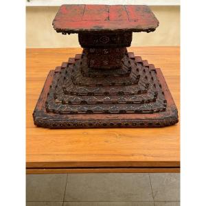 Large Temple Altar, Konbaung Dynasty XVIII Century, Burma