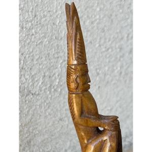 Deer Bone Fertility Charm Amulet , Dayak , Kenyak , Borneo Indonesia