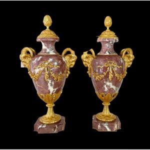 Pair Of Louis XVI Cassolettes