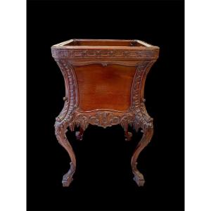 19th Century Mahogany Jardinière