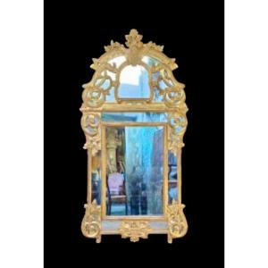 Louis XV Mirror With Side Panels