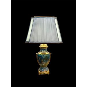 Cloisonné Lamp, China, 19th Century