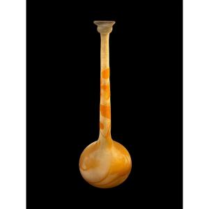 Soliflore Vase Signed Gallé 