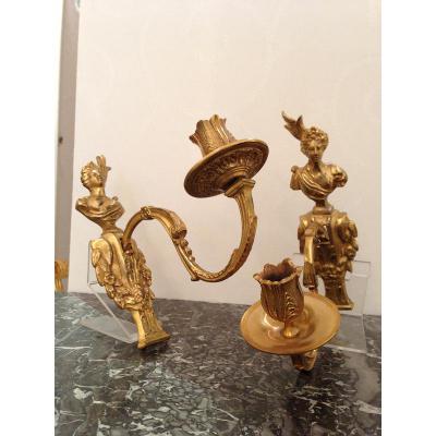 Pair Of Wall Nineteenth