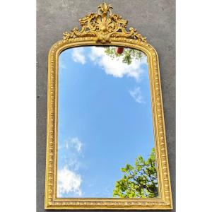 Large Golden Mirror Napoleon III
