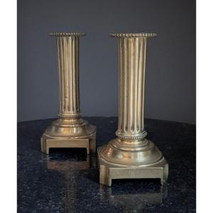 Pair Of 18th Century Candlesticks
