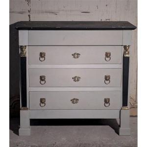 Small Chest Of Drawers In The Egyptian Revival Style