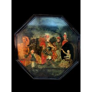 Folding Table 18th Century – Folk Art