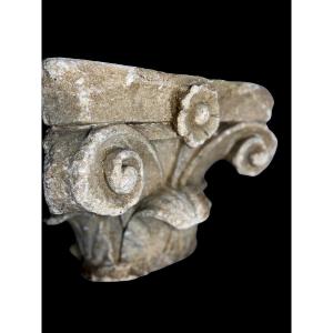 Stone With Floral Pattern - 16th Century