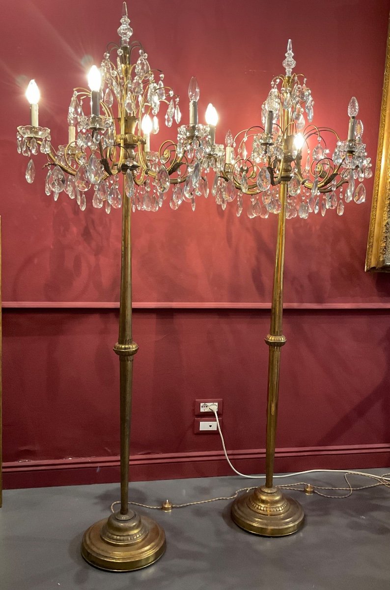 Coppia di chandelier