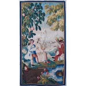 Fragment Of An 18th-century Aubusson Tapestry