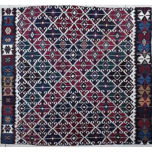 Fragment Of A Turkish Kilim