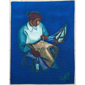 Printed Louis Toffoli Tapestry 