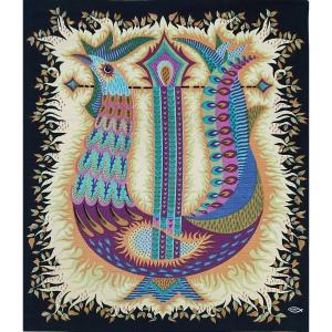 Screen-printed Tapestry By M.ray