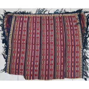 Antique Saddle Blanket From Uzbekistan 