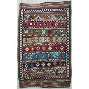 Kilim Ghashghai From The Late 19th Century 