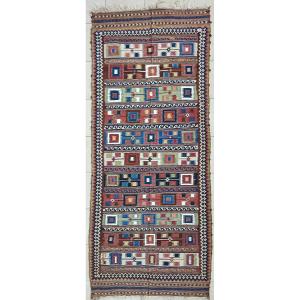 Antique Gashgai Kilim 