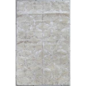 Nepalese Rug In Wool And Silk