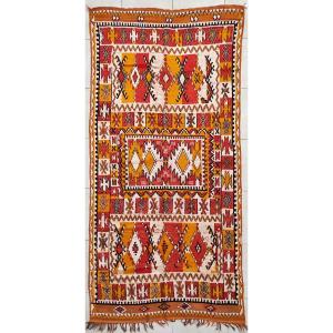 Antique Moroccan Berber Rug 