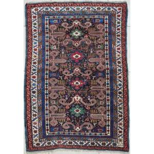 Antique Caucasian Carpet 