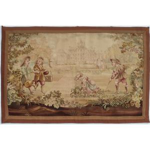 Fragment Of An Aubusson Tapestry 