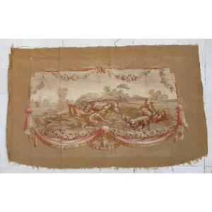 Seat Upholstery In Aubusson Tapestry