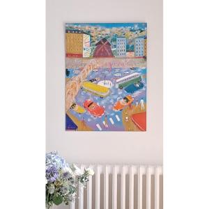 Contemporary Painting J.wallis(1938-2022)