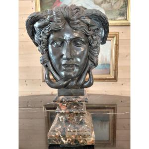Marble Bust Meduza XX Eme